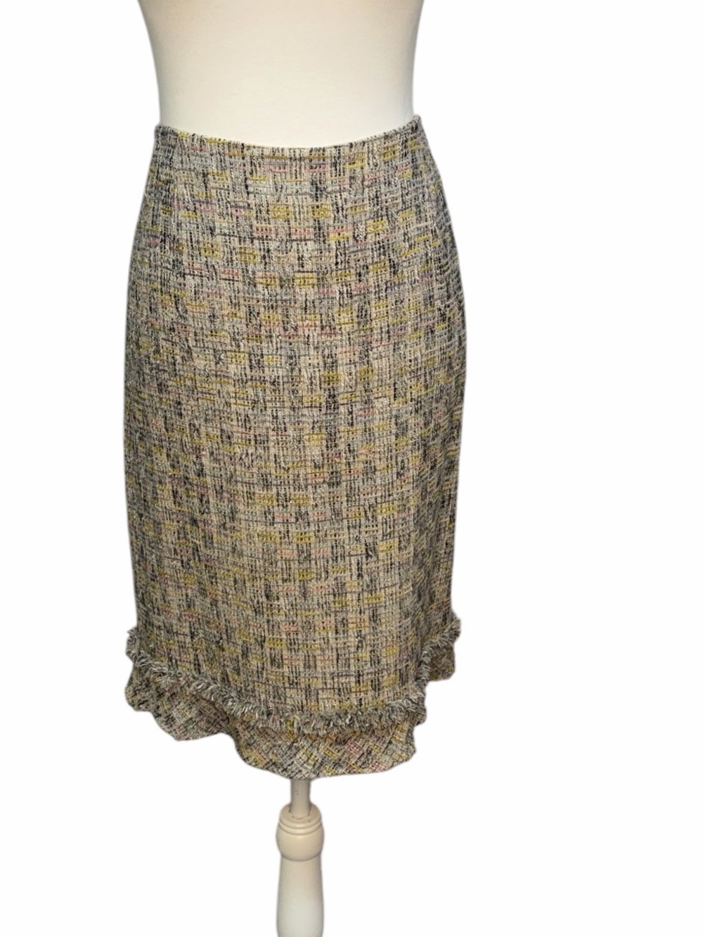 Noviello BloomTweed Skirt Multi-Color